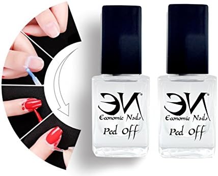 2 x Peel Off – 15 ml/Latex Liquid for Nail Art/Manicure/Decoration