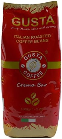 Gusta Coffee Crema Bar Espresso Coffee Beans 1 kg