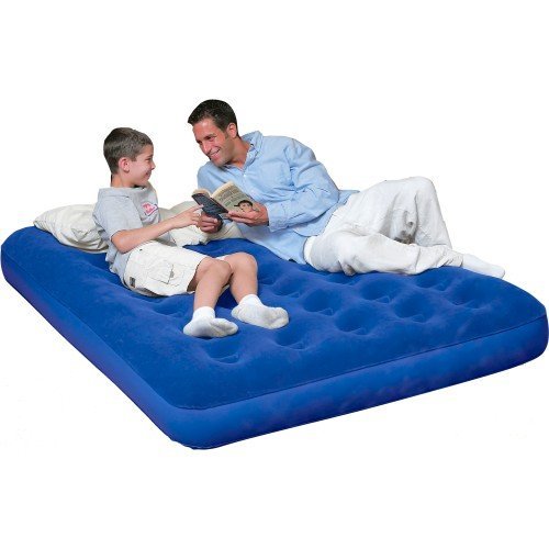 BESTWAY - Luftbett / Luftmatratze TWIN - Größe: ca. 191x137x22 cm - Komfort-Luftbett mit velourisierter Oberfläche