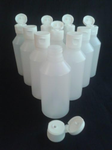 25 x 250 ml Empty Plastic Bottles + flip top lid Ideal Craft/Cosmetics/Travel