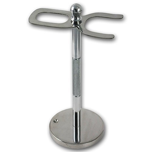 Shaving Brush and Cut Throat Razor Stand