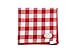 Produktbild Tischdecke/Tischtuch „Tischlein, deck Dich!“ 140 x 150 cm rot weiss kariert 100% Baumwolle von Ringelsuse