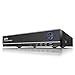 Produktbild SANNCE 4 Kanal Playstation 1080 N HD Sicherheit CCTV System DVR Video Recorder (complatiable AHD/TVI/CVI/CVBS/IP Kamera) für HD/VGA, Bewegungserkennung, E-Mail-Alarm Überwachung,, schwarz