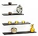 Bluewud Wall Décor Shelf & Display Rack - Stellar Series (Wenge, 4 inch Wide, Set of 4) S-TW10-S4 RS.999.00