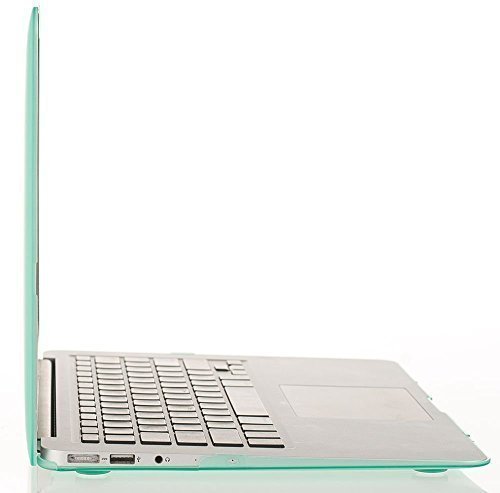 MOSISO MacBook Air 11 H  lle - Ultra Slim Hochwertige Plastik Hartschale Tasche Schutzh  lle Snap Case f  r MacBook Air 11 Zoll  A1370 A1465   Mint Gr