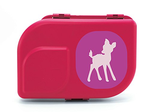 Preisvergleich Produktbild Lusciamar Nana Bio-Brotdose mit Motiv Rehkitz (Pink)