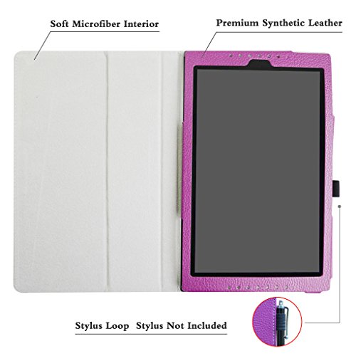 Medion Lifetab X10302/X10301 hülle,Mama Mouth Folding Ständer Hülle Case mit Standfunktion für 10.1″ Medion Lifetab X10302/X10301 Android Tablet PC,Violett - 4