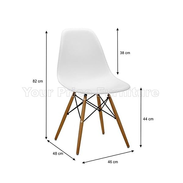 MOF Inspired Eiffel Dining Plastic Dining Chairs Modern Lounge Furniture - Image 5