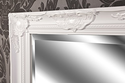 Spiegel Wandspiegel weiß Barock MARIE 80 x 50 cm - 5