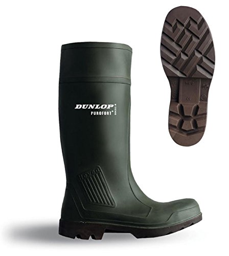 Preisvergleich Produktbild Dunlop Purofort C462841 Full-Gummistiefel grün, grün, 12 uk