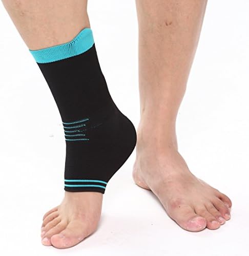 Silicone gasket Breathable Ankle Brace Suitable for Running Jogging Marathon Basketball Sports Swelling reduction,Ankle Stabilizing (3, XL)