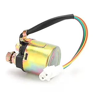 Motorcycle Parts, Copper Durable Anticorrosion Rustproof Engine Starter Solenoid Relay for ATV