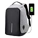 Produktbild Business Laptop Rucksack für Männer/Frauen Huntdream Anti-Diebstahl-Tear/Water Resistant Reisetasche Schule/Hochschule Rucksack USB Lade Rucksack grau