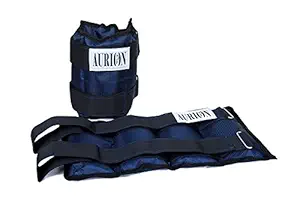 Aurion Ankle Weights (4 kg x 2 ) Total 8 kg Home Gym Weight Bands perfect for fitness