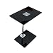 Produktbild Design TABLET LAPTOP BUTLER Tisch Beistelltisch schwarz Tisch Laptoptisch Glasplatte Glastisch