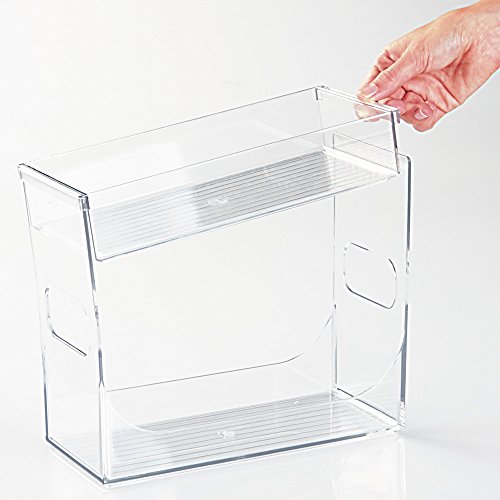 InterDesign 68530EU Schrank-Boxen Gewürzregal, durchsichtig - 4