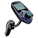 Produktbild FM Transmitter, Vtin Bluetooth Universal KFZ Auto Radio-Adapter MP3 Player Handsfree Car Kit mit Mikrofon und 3,5mm Audio-Stecker, Auto-Ladegerät für Handys, iPhone 7 6S 6 Plus Samsung