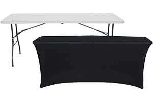 GH91 GARDEN HOUSE GARAGE 91 Mesa Plegable 180cm Blanca + Funda Catering GH91