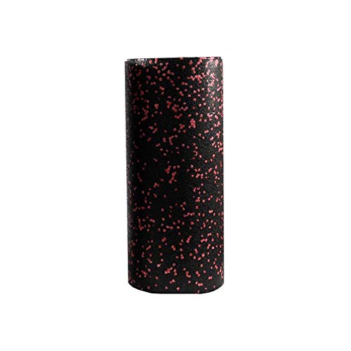 Preisvergleich Produktbild Yoga Schaumstoff- / Faszienrolle 33x15cm (Schwarz / Pink)
