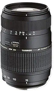 Tamron A17S AF 70-300mm F/4-5.6 Di LD Macro Telephoto Zoom Lens with Hood for Sony DSLR Camera (Black)