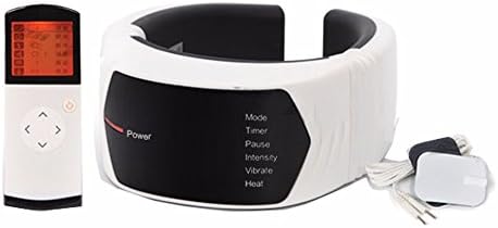 Cervical Massager, Professional Wireless Remote Control Neck Massage Tool, 360-degree Electric Pulse Omnidirectional Massager, 3D High-frequency Vibration Massage Intelligent Adjustment 6 Modes, It Will Become Your True Friend.