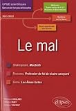 Image de Le mal français prépa scientifique études dissertations (macbeth-profession de foi-ames fortes)