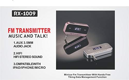 R-NXT 100 RX-1009 Car FM Transmitter