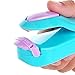 Produktbild Minkoll Mini Sealer, Food Saver Heißsiegel Haushalt Tragbare Plastiktüten Paket Capper (Blau)
