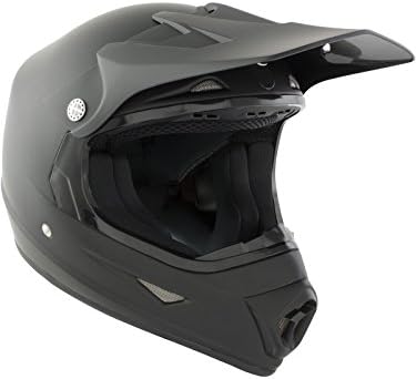 GSB Youth Moto X Helmet XP-7 Matt Black