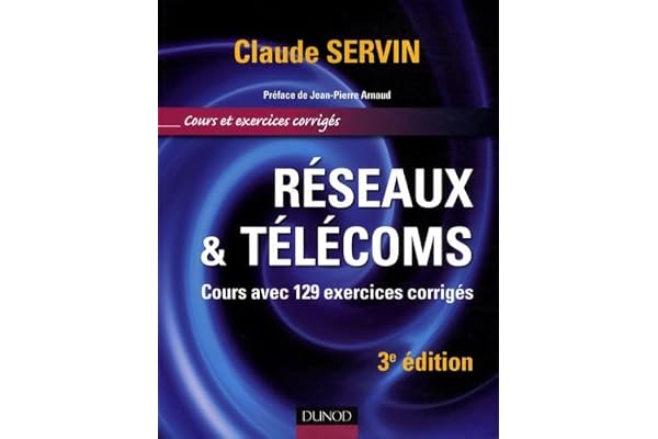 Réseaux & télécoms: Cours avec 129 exercices corrigés