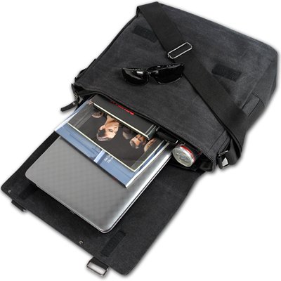 Daniel Ray Messenger / Laptoptasche ODIN large – black - 3