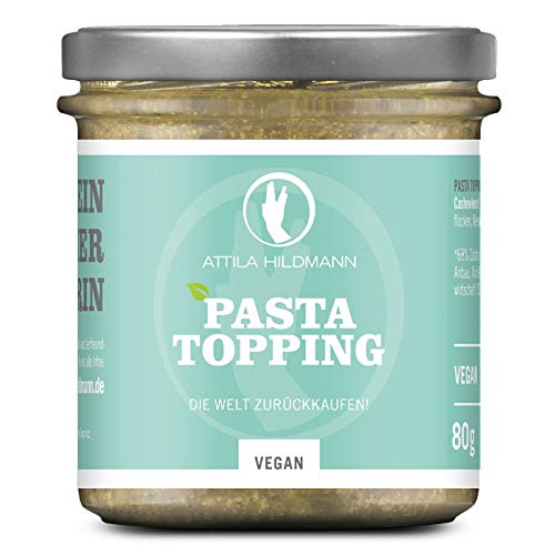 Preisvergleich Produktbild Pasta Topping by Attila Hildmann (vegan), 4er Pack (4 x 80 g)