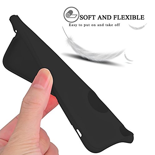 2 x Funda iPhone 6 Plus   6S Plus  SpiritSun Soft Carcasa Funda Dise  o Mate Opaco Ultrafina TPU Bumper para iPhone 6 Plus   6S Plus  5 5 pulgadas  Suave Silicona Piel Carcasa Ultra Delgado y Ligero Goma Flexible Anti-ara  azos Anti Golpes Parachoques Protectora Carcasa - Negro   Azul Marino