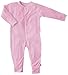 Joha Merino Wool Children's Sleepsuit Pyjams with fold-over foot covers