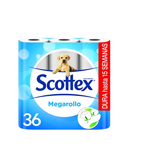 Scottex Megarollo Papel Higiénico - 36 Rollos