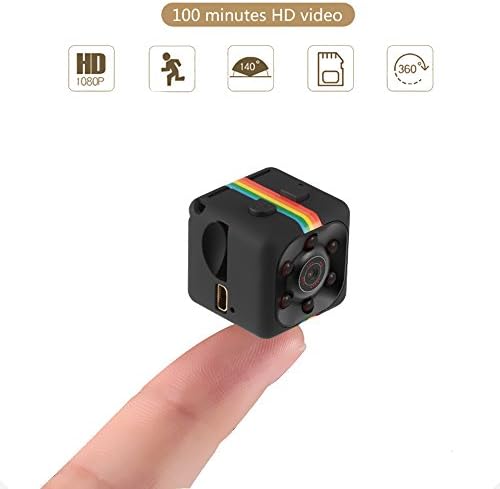 DOJA Barcelona | Mini Camera - HD1080p quality - Kids Surveillance / Hidden / Sports - Includes night vision motion detection - Can take Videos and Photos - Up to 32GB memory