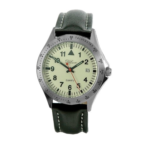 DeCave 007105001 - Edelstahl Herrenarmbanduhr - Kautschukband - Miyota 6M12 - 10 ATM DeCave 007105001 - Edelstahl Herrenarmbanduhr - Kautschukband - Miyota 6M12 - 10 ATM