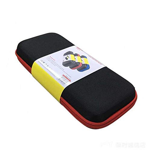 Preisvergleich Produktbild WOSOSYEYO Mini-Spielkonsolenschalter Eva-Reißverschluss-Hardpack mit Mezzanine-Kassetten-Aufbewahrungstasche für NS Switch Lite