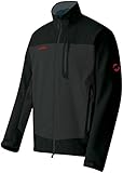 softshell windstopper damen aufgraute Fleece-Innenseite Mammut Plano Jacket Men Größe XL Black