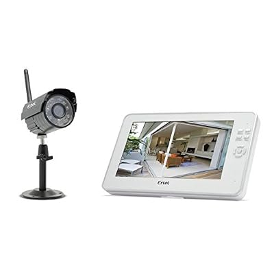 Extel Kit complet de vidéosurveillance sans fil. Portée 200 mètres en champ libre. O'PLUS