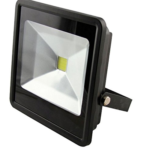 MEIQ-IT, Faro led da esterno,  100 Watt, Floodlight doppio led 6000k , 8000 Lumen,  Frequenza 50-60 HZ, Bianco fredo