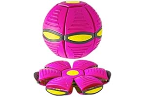 MACMRD Verformbarer fliegender Untertassenball, magischer -Ball, magischer fliegender Untertassenball,magischer leichter fliegender Untertassen- -Ball, geeignet für Familienaktivitäten,Haustierspielzeug