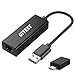 Price comparison product image Giveet USB 3.0 Portable Gigabit Ethernet Adapter to RJ45 10/100/1000Mbps for Nintendo Switch, Macbook, Chromebook, Windows 10, 8.1,7, Mac OS, Surface Pro, Linux ASIX and More (Black)