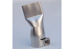 HKBST 40mm Flat Welding Nozzle for Plastic Welder Gun Hot Air Gun Nozzle for Most Brand Plastic Welding Machine