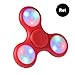 Produktbild LEEHUR Fidget Spinner Fidget Toys Hand Spinner Finger Spielzeug für Kinder und Erwachsene Spielzeug Geschenke (LED-Rot s)