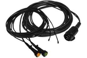 FKANHÄNGERTEILE Aspöck câble de remorque 8 m - 13 broches connecteur - harnais + 6,0 m finition