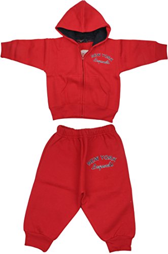 Perfect Colltection New York Legends Hoodie Tracksuit Red Aged 6-12 months