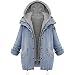 Produktbild Damen Lange Mantel, Daunenjacke Winter-Jacke Parka Jacke Lange Ärmel Jacken Mode Einfarbig Warme Winterjacke Sweatshirt Beiläufig Outwear EVAEVA