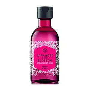 The Body Shop Japanese Cherry Blossom Strawberry Kiss Shower Gel