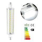72 piezas de SMD 2835 LED, ángulo de haz de 360 grados, instantáneo en el brillo completo. Refrigeración de aleación de aluminio, cubierta protectora de PC transparente.